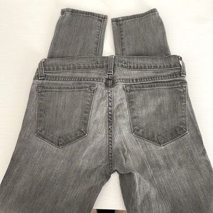 J Brand Grey Size 27 Skinny Leg Low Rise Jeans